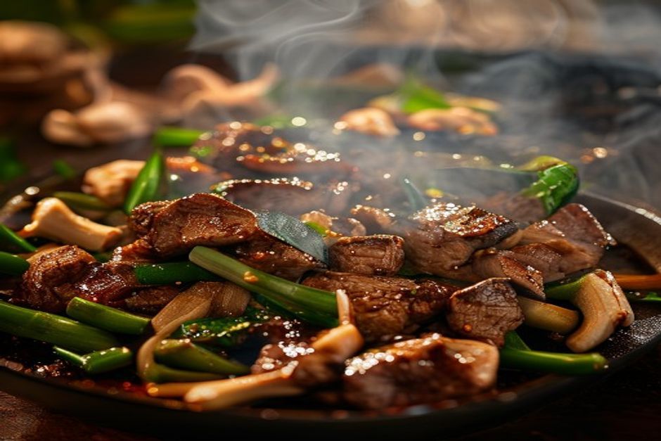 Agneau au gingembre : un sauté parfumé aux saveurs d'Asie